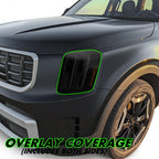 2023-2025 Kia Telluride | Headlight PreCut Tint Overlays
