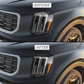 2023-2025 Kia Telluride | Headlight Eyelid PreCut Vinyl Overlays