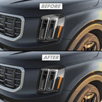 2023-2025 Kia Telluride | Headlight Eyelid PreCut Vinyl Overlays