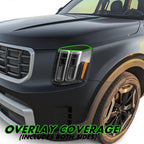 2023-2025 Kia Telluride | Headlight Eyelid PreCut Vinyl Overlays