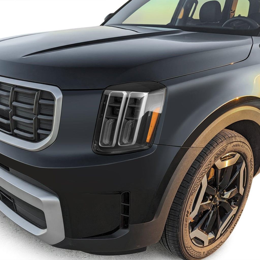 2023-2025 Kia Telluride | Headlight Eyelid PreCut Vinyl Overlays