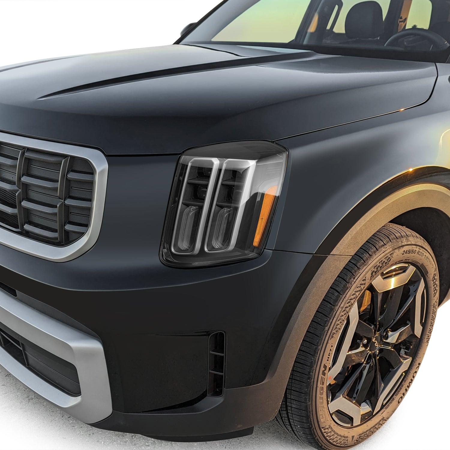 2023-2025 Kia Telluride | Headlight Eyelid PreCut Vinyl Overlays