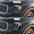 2023-2025 Kia Telluride | Headlight Side Marker PreCut Vinyl Overlays