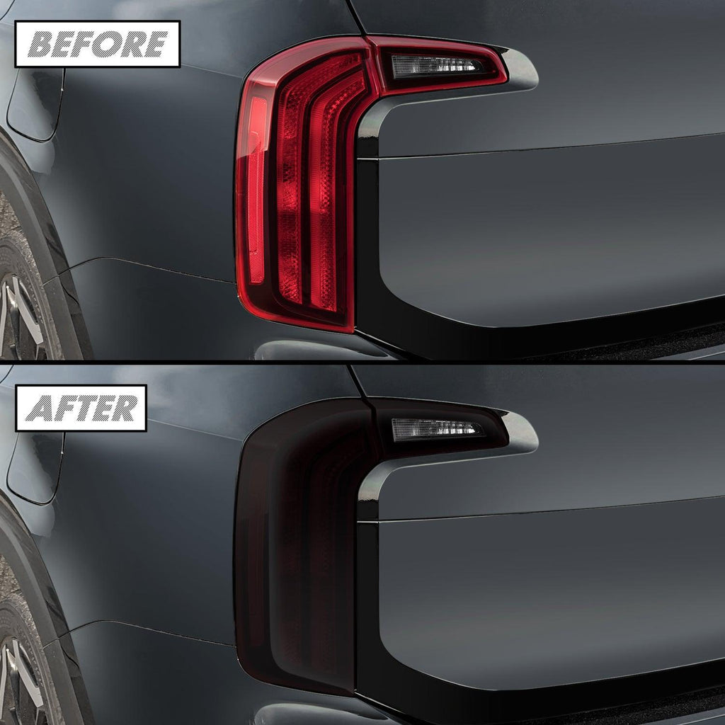 2023-2025 Kia Telluride | Tail Light Cutout PreCut Tint Overlays