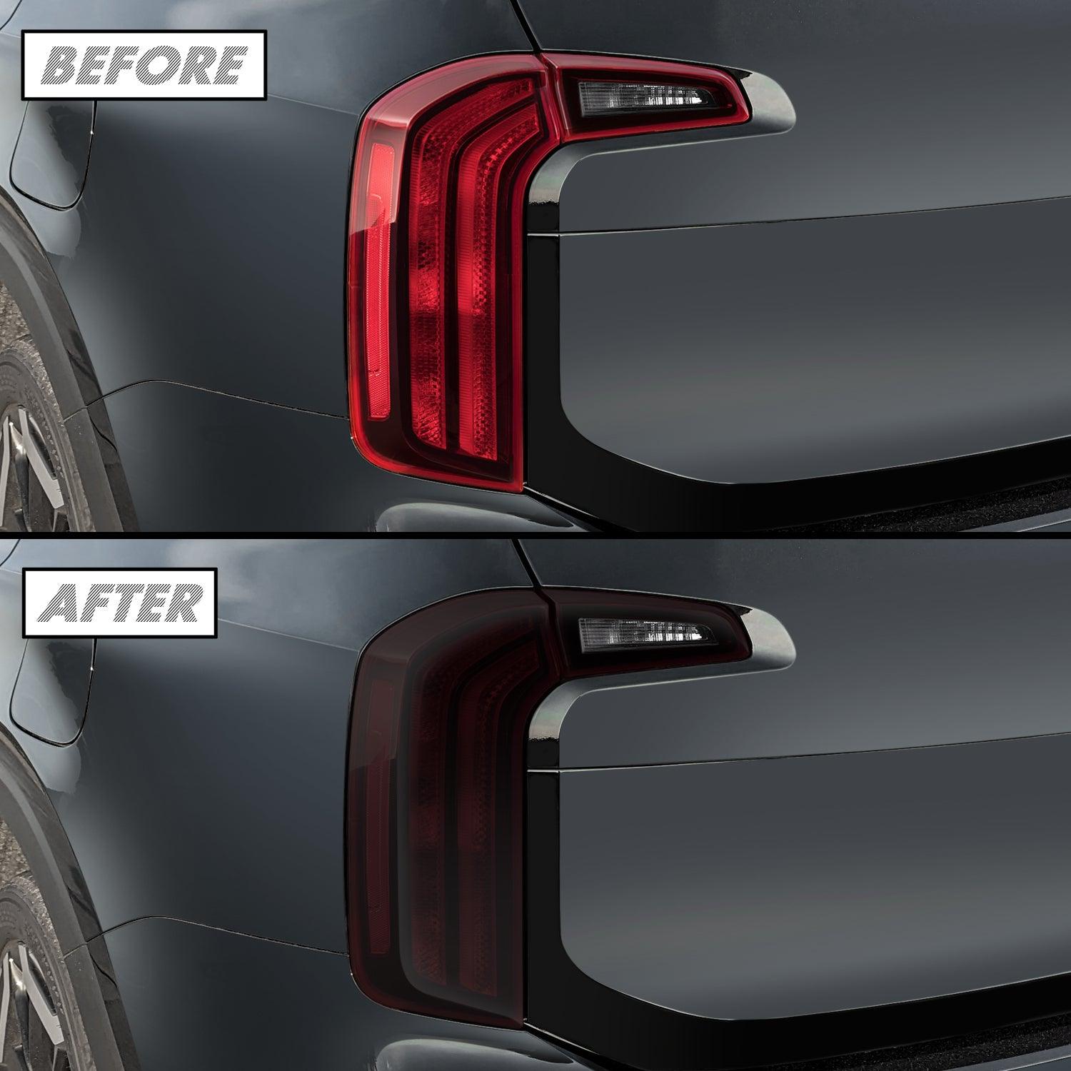 2023-2025 Kia Telluride | Tail Light Cutout PreCut Tint Overlays