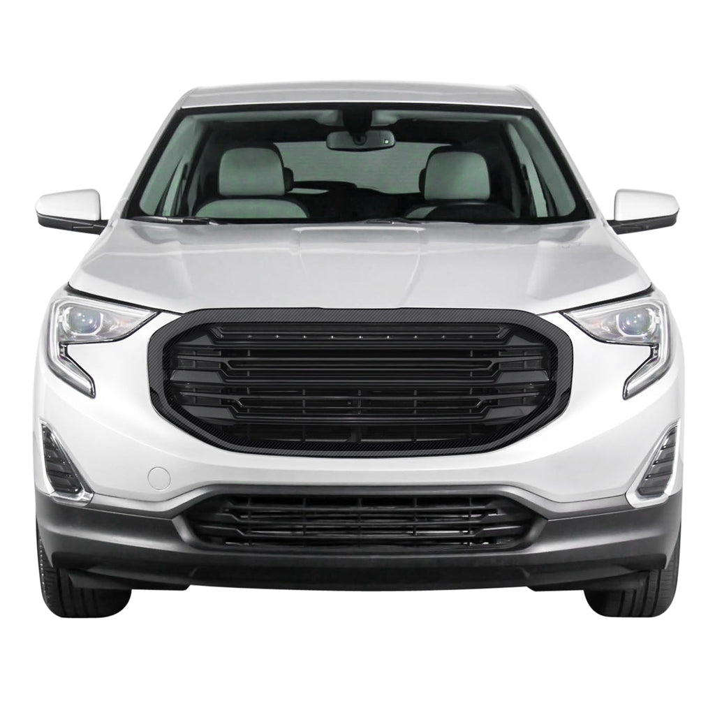 2018-2021 GMC Terrain | Front Grill Trim Chrome Delete PreCut Vinyl Wrap
