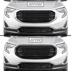 2018-2021 GMC Terrain | Front Grill Trim Chrome Delete PreCut Vinyl Wrap