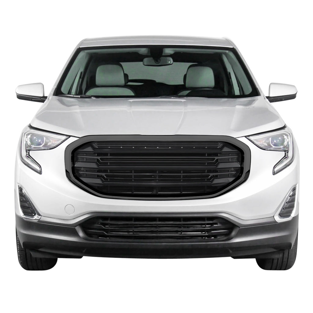 2018-2021 GMC Terrain | Front Grill Trim Chrome Delete PreCut Vinyl Wrap