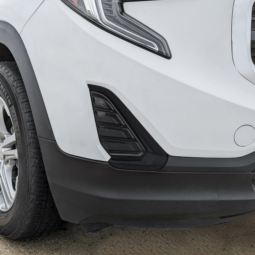 2018-2021 GMC Terrain | Fog Light Trim Chrome Delete PreCut Vinyl Wrap
