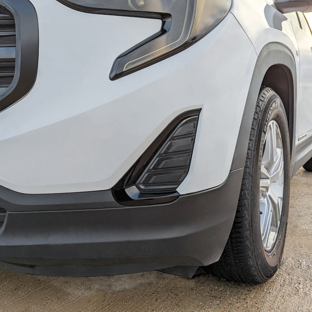 2018-2021 GMC Terrain | Fog Light Trim Chrome Delete PreCut Vinyl Wrap