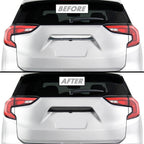 2018-2021 GMC Terrain | Tailgate Trim Chrome Delete PreCut Vinyl Wrap