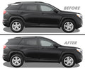 2018-2024 GMC Terrain | Window Trim Chrome Delete PreCut Vinyl Wrap