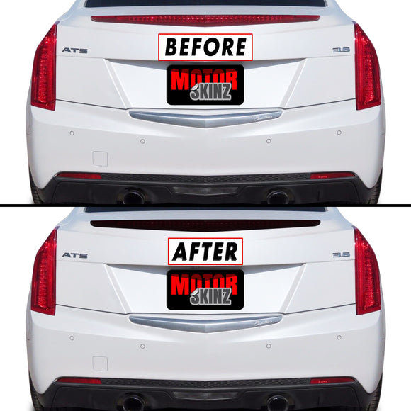 2013-2018 Cadillac ATS Sedan | Third Brake Light PreCut Tint Overlays