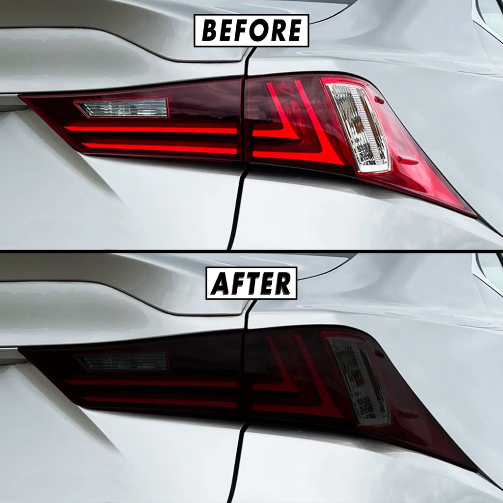 2014-2016 Lexus IS | Tail Light PreCut Tint Overlays