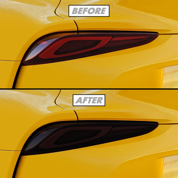 2020-2023 Toyota Supra | Tail Light PreCut Tint Overlays