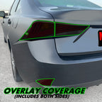 2017-2020 Lexus IS | Tail Light PreCut Tint Overlays