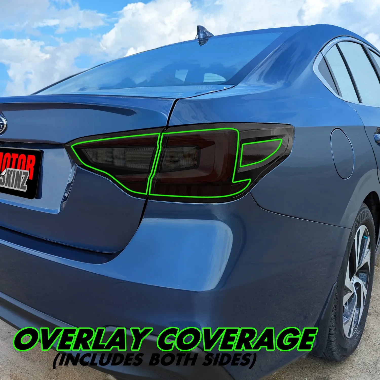 2020-2022 Subaru Legacy | Tail Light PreCut Tint Overlays