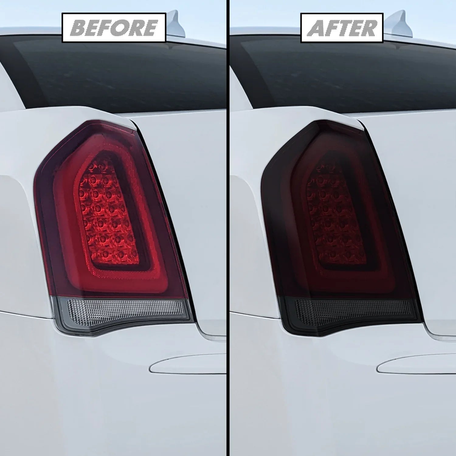 2015-2023 Chrysler 300 / 300C | Tail Light PreCut Tint Overlays