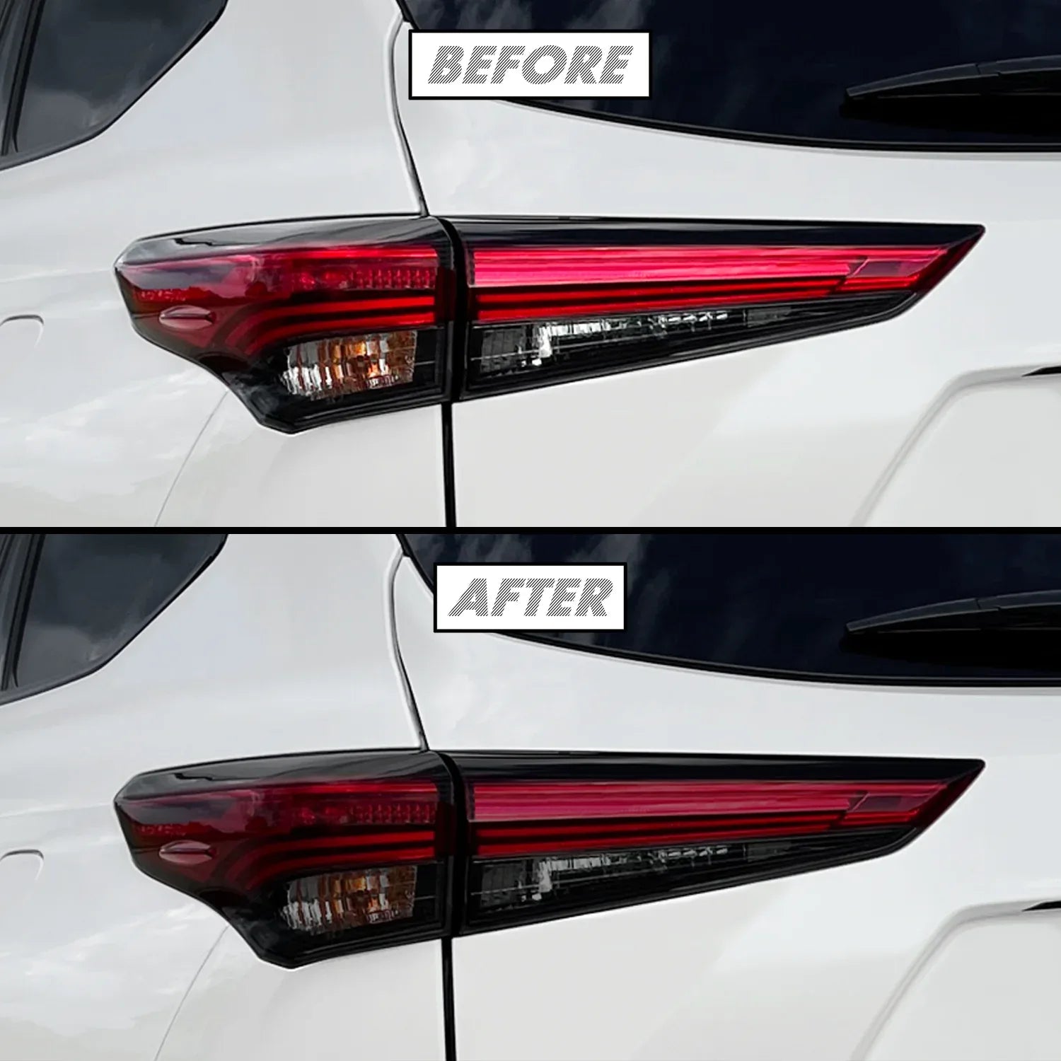 2020-2023 Toyota Highlander | Tail Light PreCut Tint Overlays