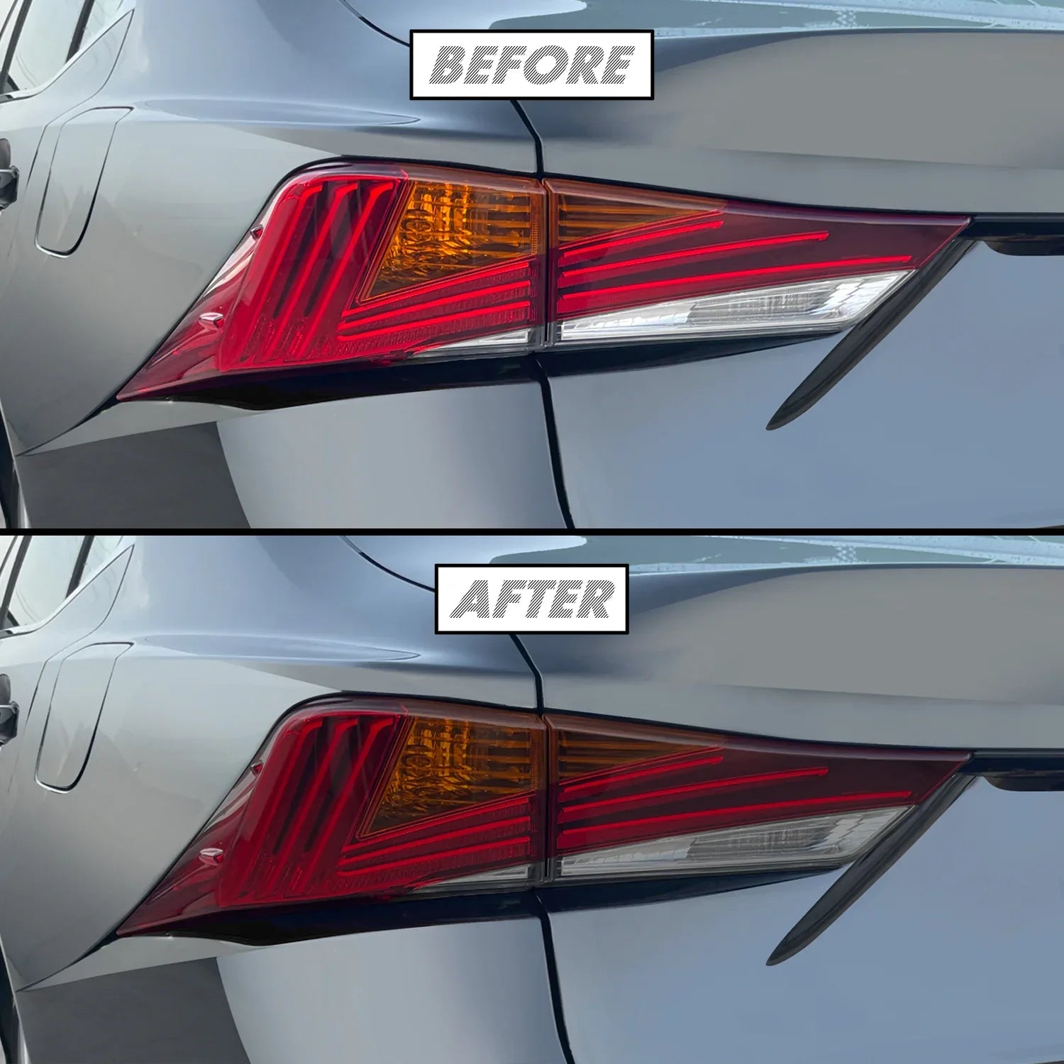 2017-2020 Lexus IS | Tail Light PreCut Tint Overlays