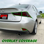 2014-2016 Lexus IS | Tail Light PreCut Tint Overlays