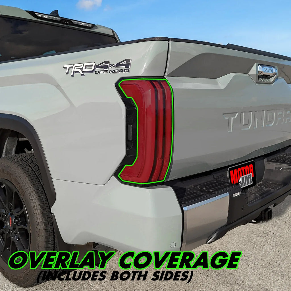 2022-2026 Toyota Tundra | Tail Light PreCut Tint Overlays