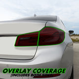 2017-2020 BMW 5 Series G30 | Tail Light PreCut Tint Overlays