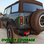 2021-2023 Ford Bronco | Tail Light PreCut Tint Overlays