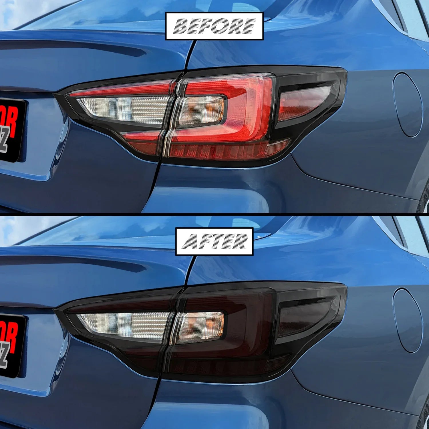 2020-2022 Subaru Legacy | Tail Light Cutout PreCut Tint Overlays