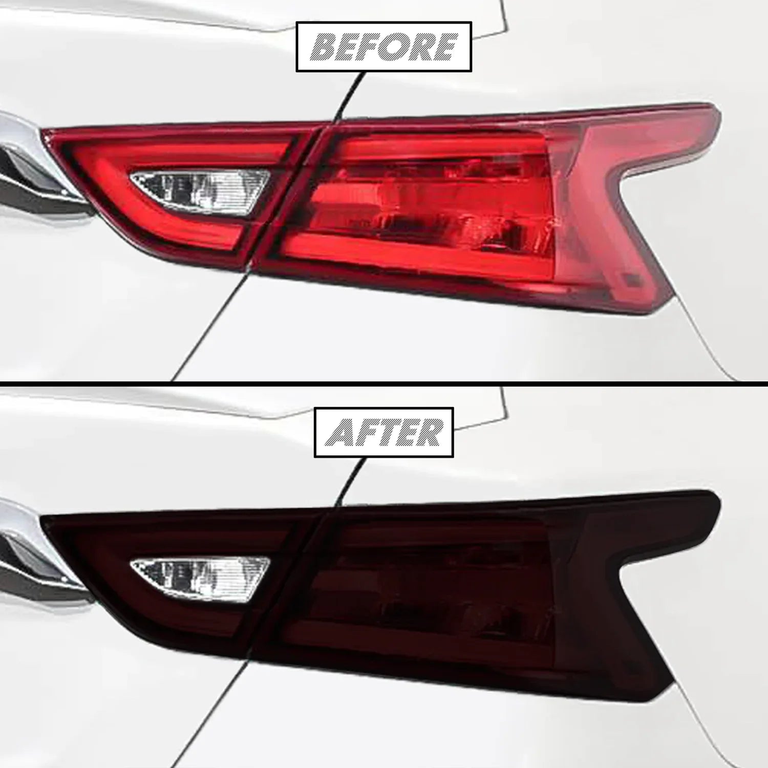 2016-2018 Nissan Maxima | Tail Light Cutout PreCut Tint Overlays