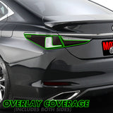2019-2023 Lexus ES | Tail Light Cutout PreCut Tint Overlays