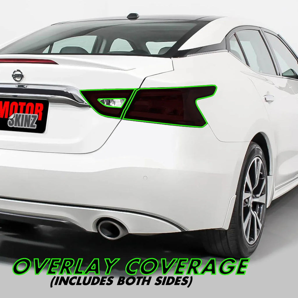 2016-2018 Nissan Maxima | Tail Light Cutout PreCut Tint Overlays