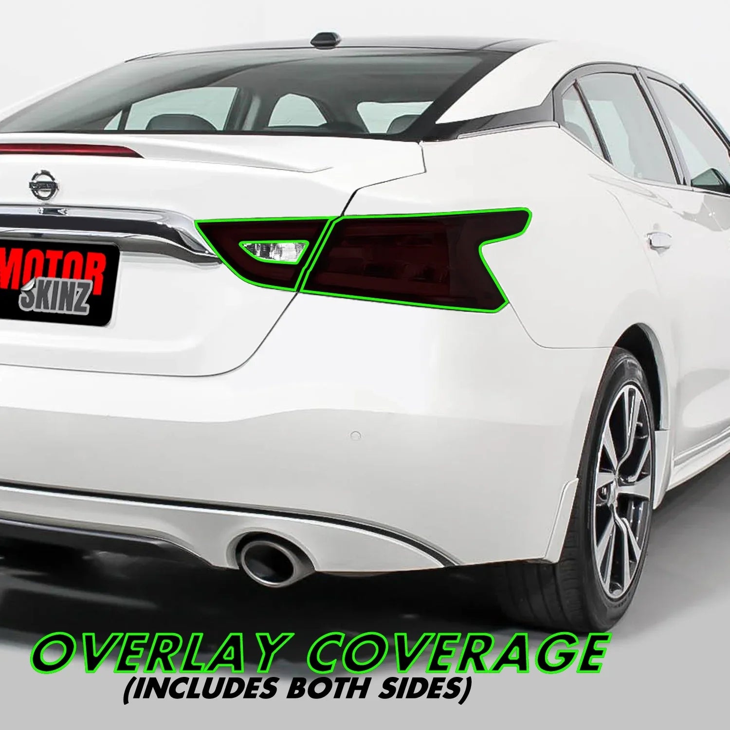 2016-2018 Nissan Maxima | Tail Light Cutout PreCut Tint Overlays