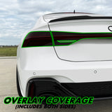 2019-2024 Audi A7 / S7 / RS7 | Tail Light Cutout PreCut Tint Overlays