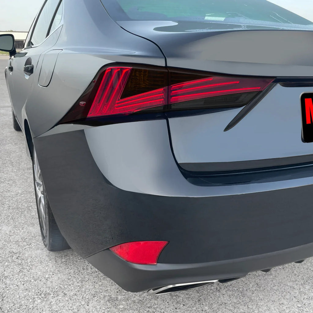2017-2020 Lexus IS | Tail Light Cutout PreCut Tint Overlays