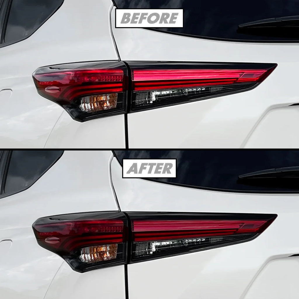 2020-2023 Toyota Highlander | Tail Light Cutout PreCut Tint Overlays