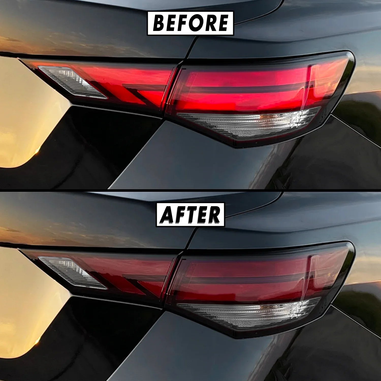2020-2023 Nissan Sentra | Tail Light Cutout PreCut Tint Overlays