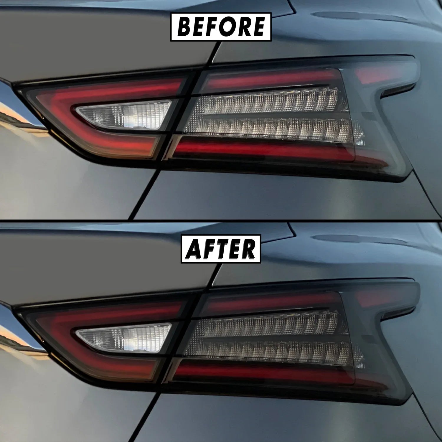 2019-2023 Nissan Maxima | Tail Light Cutout PreCut Tint Overlays