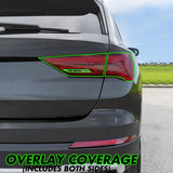 2019-2024 Audi Q3 | Tail Light Cutout PreCut Tint Overlays