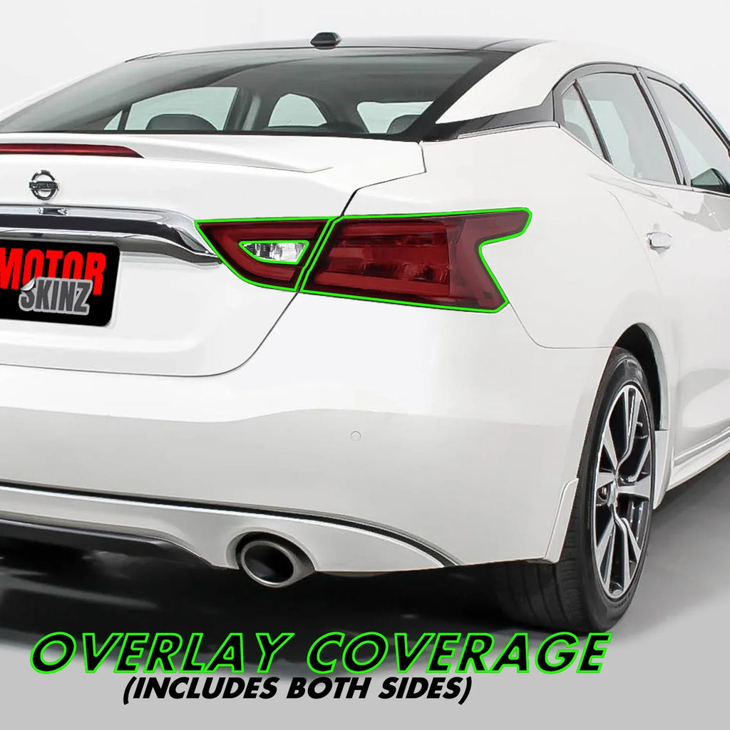 2016-2018 Nissan Maxima | Tail Light Cutout PreCut Tint Overlays