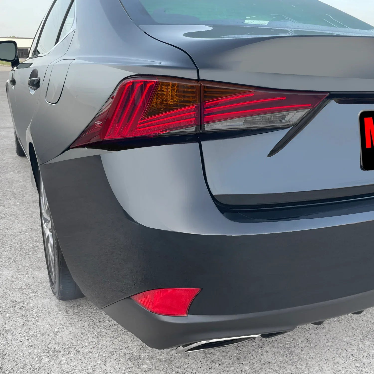 2017-2020 Lexus IS | Tail Light Cutout PreCut Tint Overlays