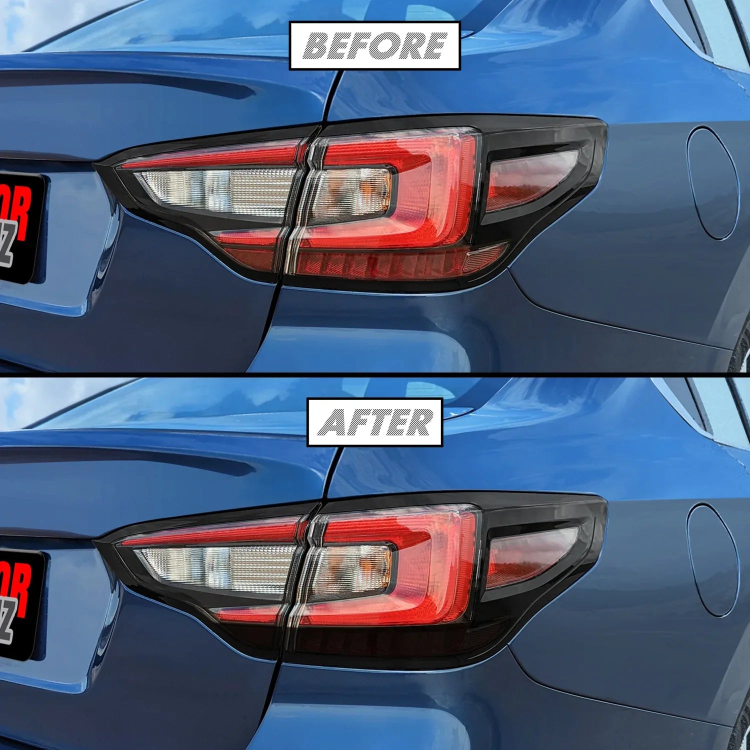 2020-2022 Subaru Legacy | Tail Light Reflector PreCut Tint Overlays