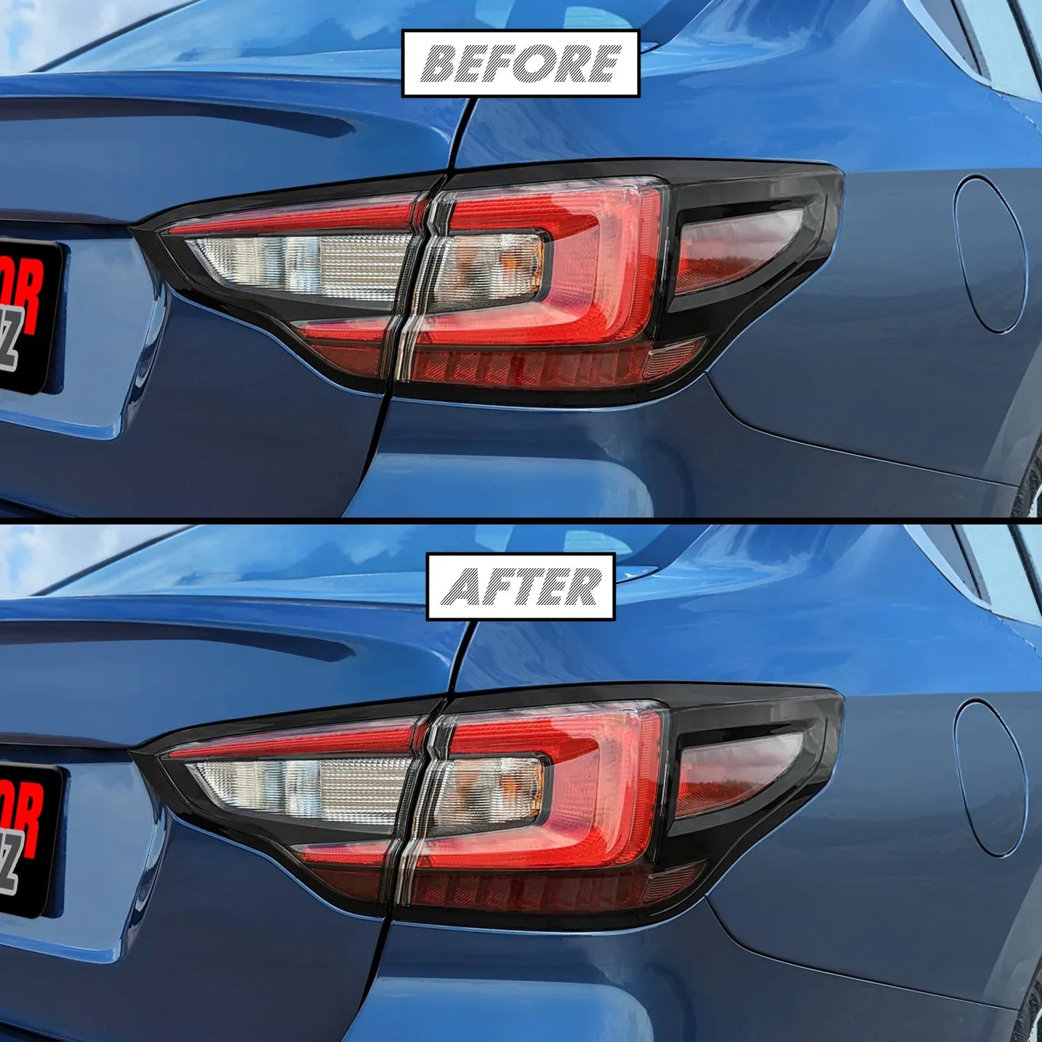 2020-2022 Subaru Legacy | Tail Light Reflector PreCut Tint Overlays