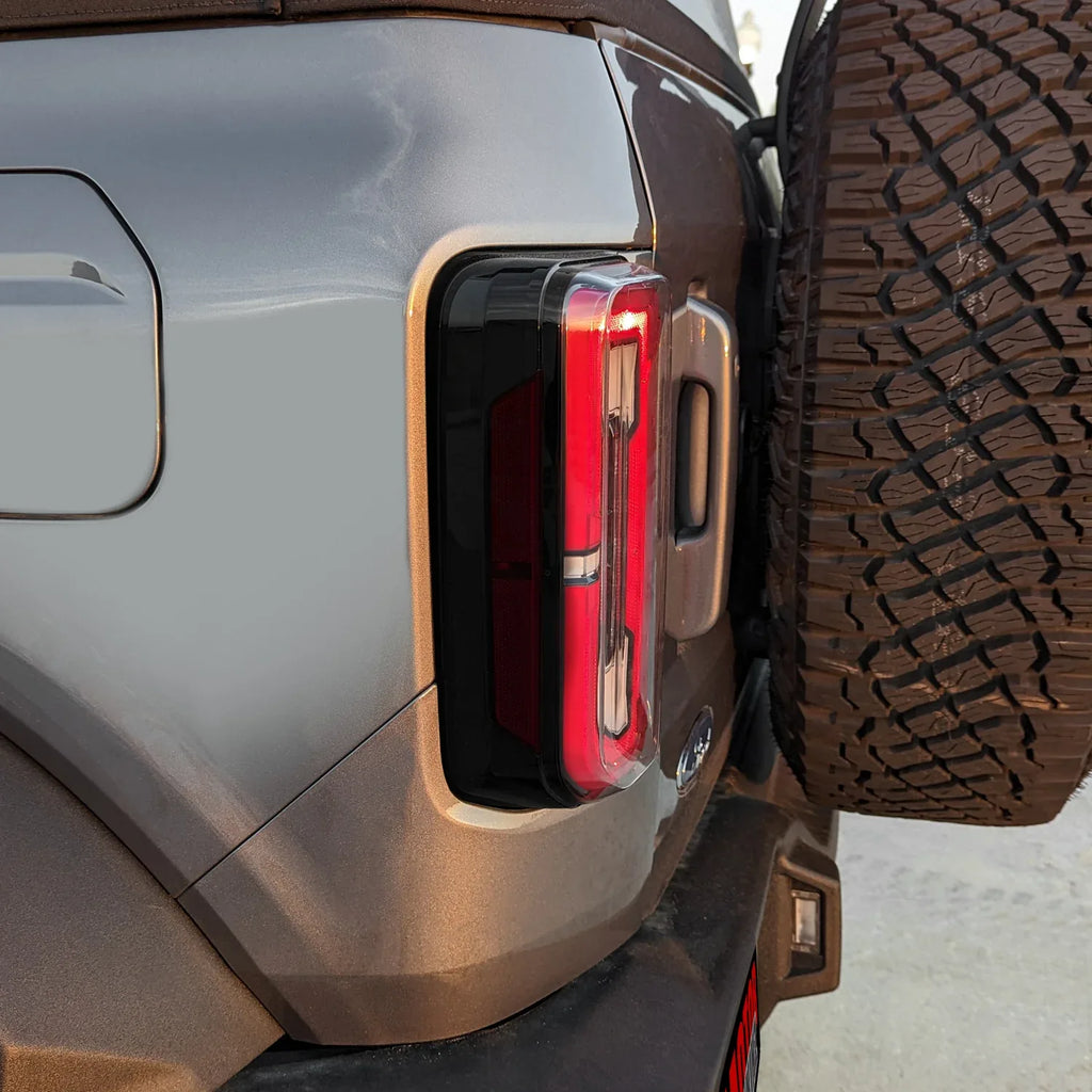 2021-2023 Ford Bronco | Tail Light Side Marker PreCut Tint Overlays