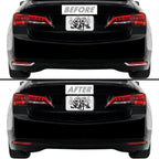 2015-2017 Acura TLX | Rear Reflector Trim Chrome Delete PreCut Vinyl Wrap
