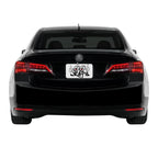 2015-2017 Acura TLX | Rear Reflector Trim Chrome Delete PreCut Vinyl Wrap