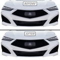 2021-2023 Acura TLX | Front Grill Trim Chrome Delete PreCut Vinyl Wrap