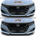 2021-2022 Honda Accord  | Upper Front Grill Trim Chrome Delete PreCut Vinyl Wrap