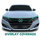 2021-2022 Honda Accord  | Upper Front Grill Trim Chrome Delete PreCut Vinyl Wrap