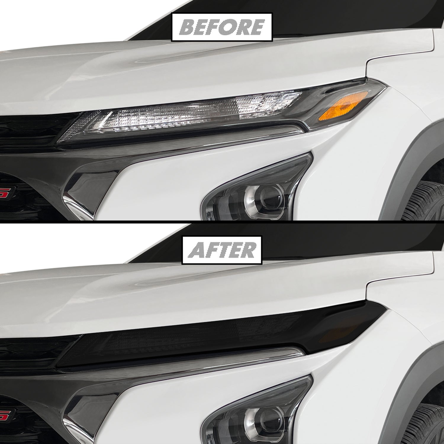 2024-2026 Chevrolet Trax | DRL Turn Signal PreCut Tint Overlays